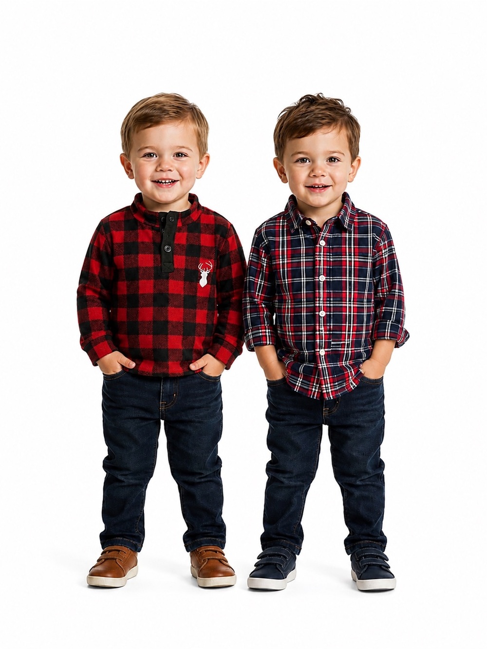 3 long sleeve bundle - assorted brands 2T